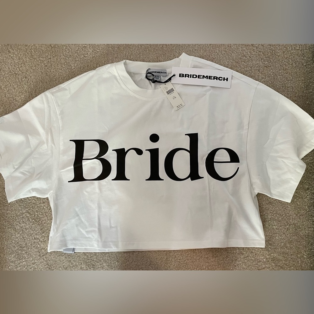Anthropologie White Crop Top